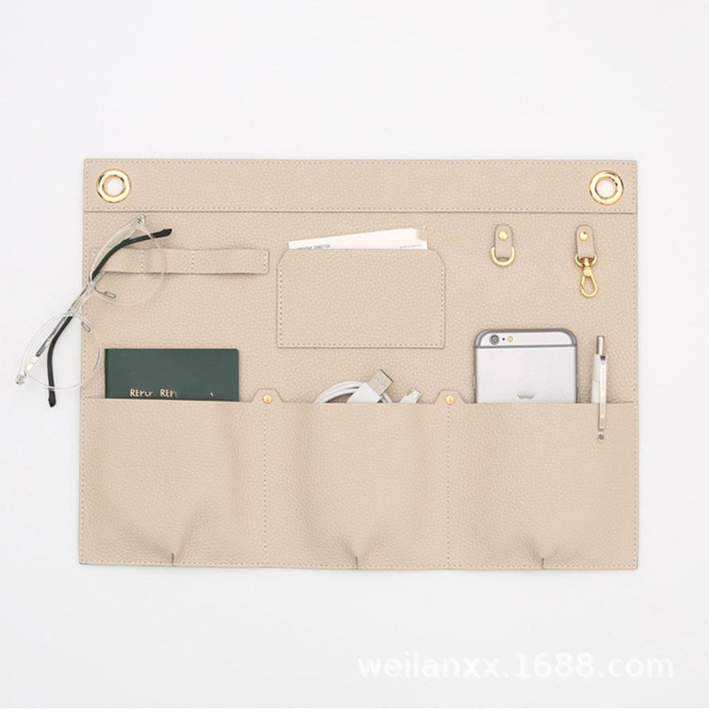 Simple Korean Wall Hanging Bag, High-Looking Wall Storage Bag, Student Dormitory Sundry Hanging Bag, Cosmetics Organization and Storage