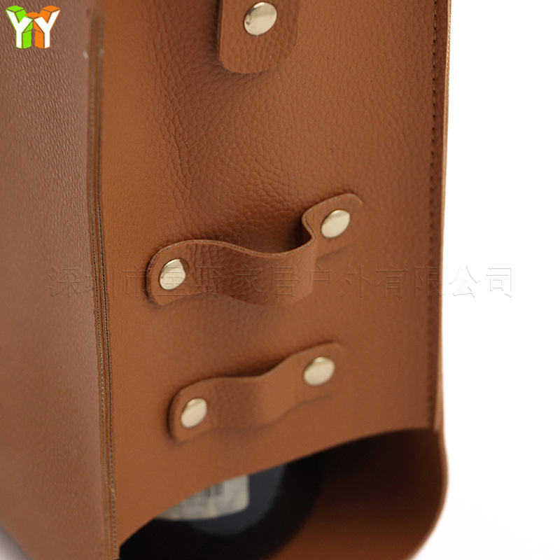 Creative Leather Red Wine Bag Single Wine Storage Bag Classy Business Red Wine Gift Bag Hotel Plus Logo