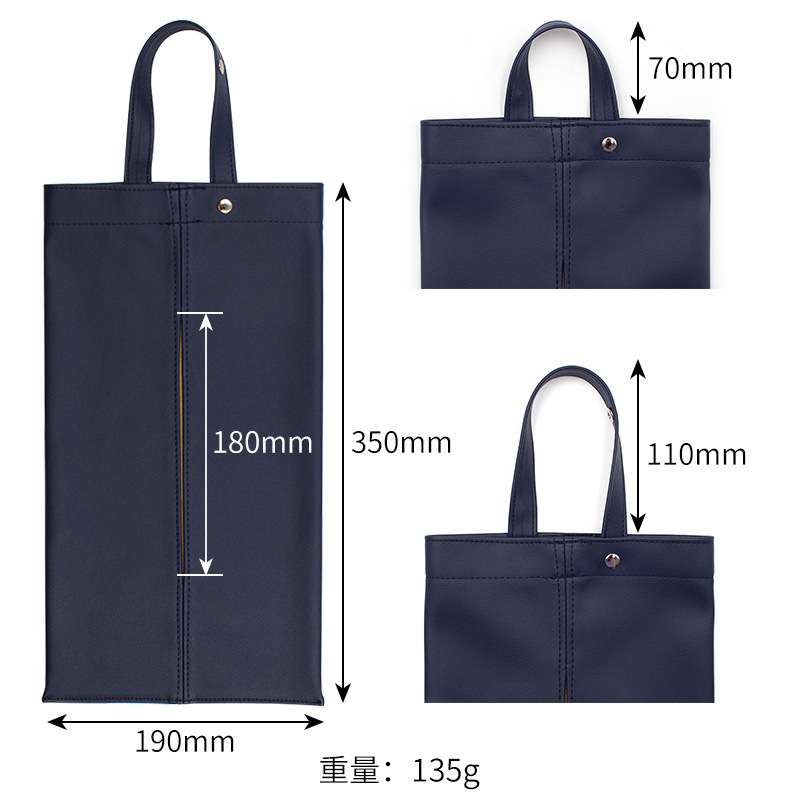 Car Tissue Bag, Convenient Hanging Tissue Holder, Pu Leather Household Waterproof Tissue Box, Car-Mounted Tissue Box