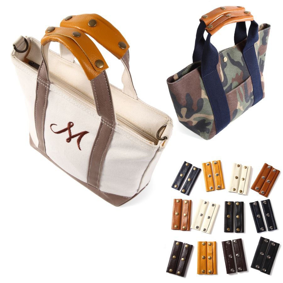 Simple Leather Bag Handle in Stock, Anti-Strangle Leather Handle for Bags, Detachable Bag Accessories Leather Handle