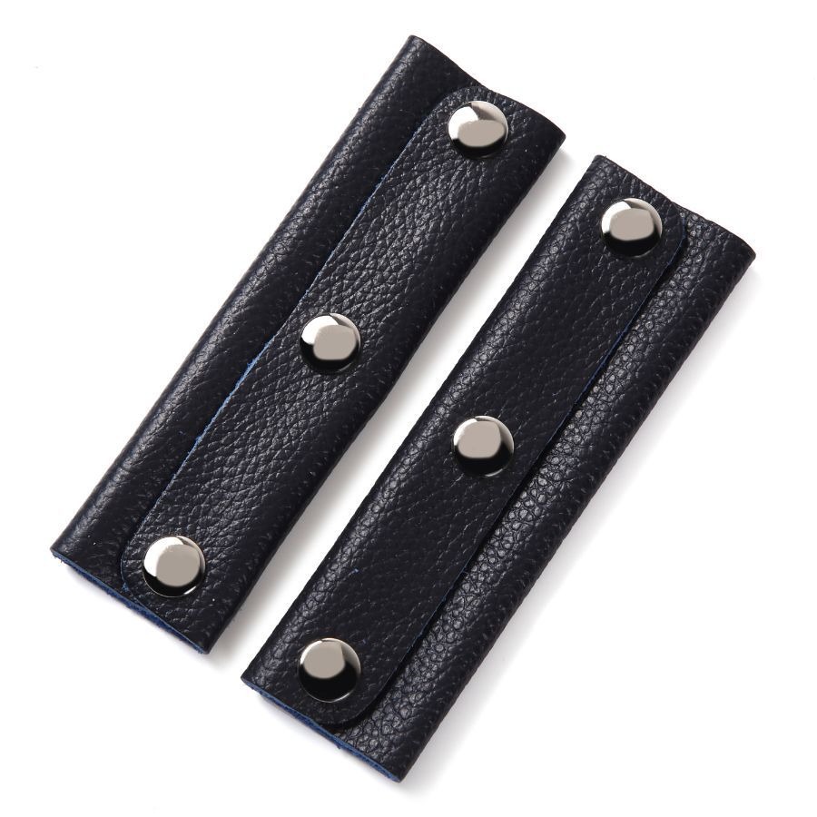 Simple Leather Bag Handle in Stock, Anti-Strangle Leather Handle for Bags, Detachable Bag Accessories Leather Handle