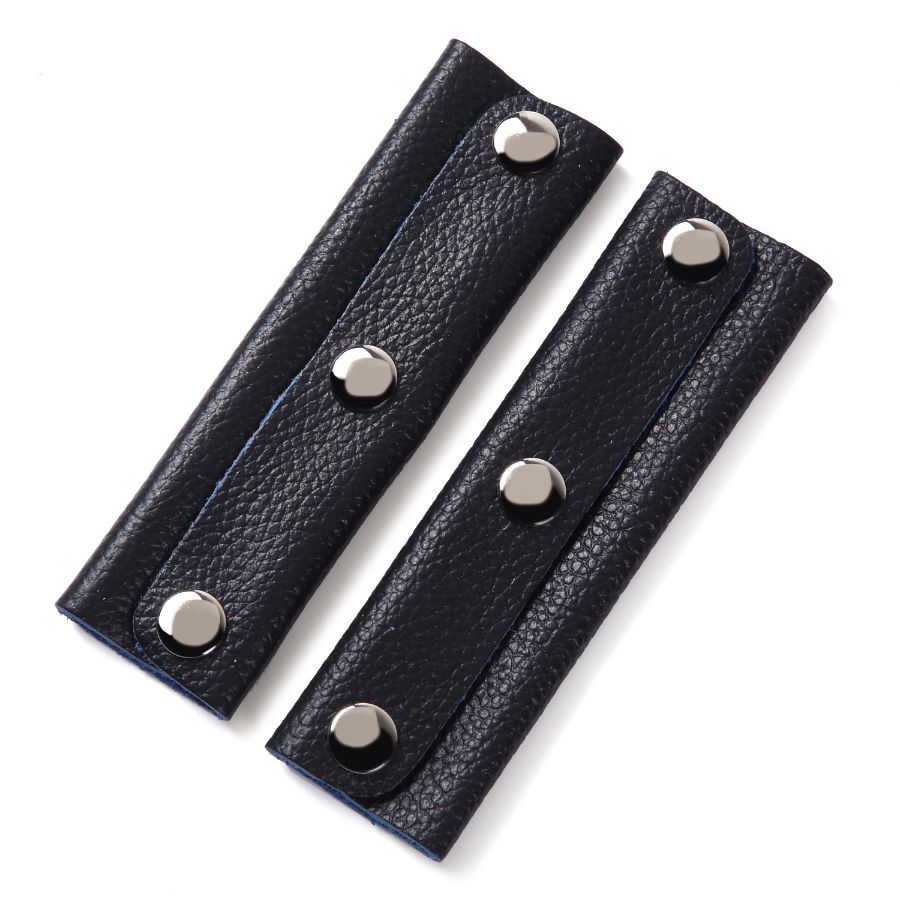 Simple Leather Bag Handle in Stock, Anti-Strangle Leather Handle for Bags, Detachable Bag Accessories Leather Handle