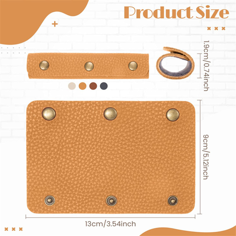 Simple Leather Bag Handle in Stock, Anti-Strangle Leather Handle for Bags, Detachable Bag Accessories Leather Handle
