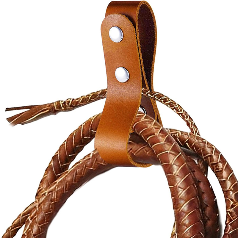 European and American Cross-Border Horsewhip Storage Buckle Outdoor Horsewhip Waist Buckle Adjustable Horsewhip Binding Belt Horsewhip Rack