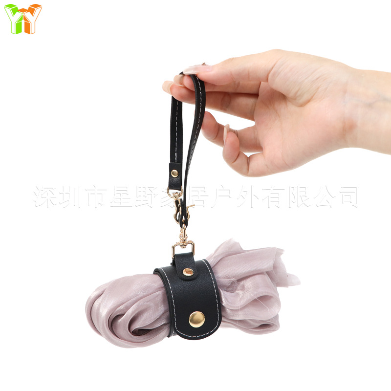 Spot Portable Pu Glove Clip Spring and Summer Outdoor Children's Clothing Storage Clip Towel Scarf Hanging Bag Storage Clip