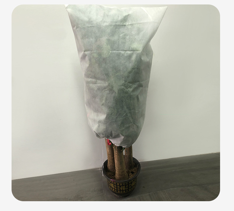 Cross-Border New Product Winter Plant Anti-Freeze Bagging Cold Protection Cover Non-Woven Tree Nursery Bagging Tree Bag Wholesale