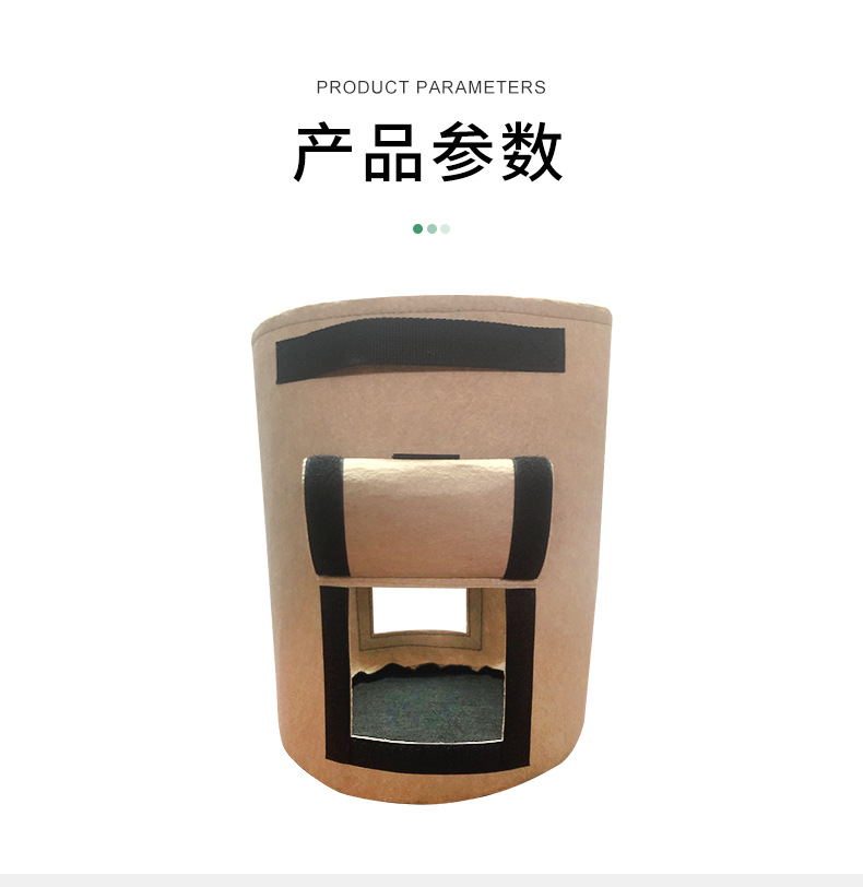 Ebay Amazon Double-Port Potato Bag Potato Tomato Double Flip-Top Planting Bag Double-Door Potato Bag