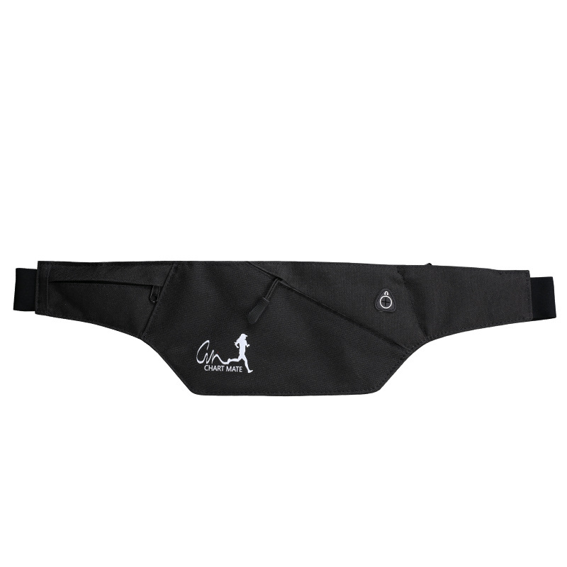 Unisex Running Thin Sports Waist Bag Outdoor Breathable Hidden Water Bottle Compartment Mobile Phone Waist Bag Fitness Waist Bag