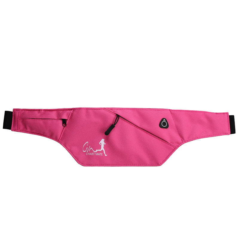 Unisex Running Thin Sports Waist Bag Outdoor Breathable Hidden Water Bottle Compartment Mobile Phone Waist Bag Fitness Waist Bag