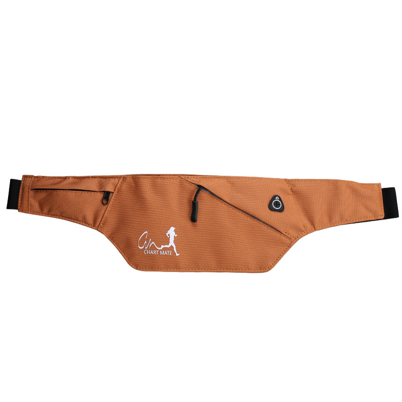 Unisex Running Thin Sports Waist Bag Outdoor Breathable Hidden Water Bottle Compartment Mobile Phone Waist Bag Fitness Waist Bag