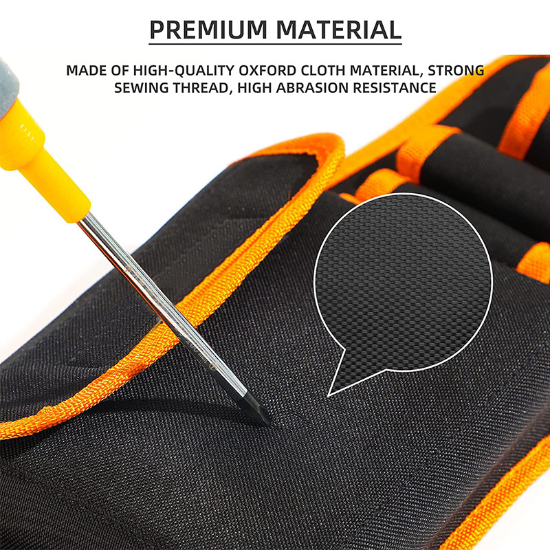 Manufacturer's High-Voltage Electric Work Tool Storage Waist Bag Oxford Cloth Tool Bag Garden Pruning Tool Bag