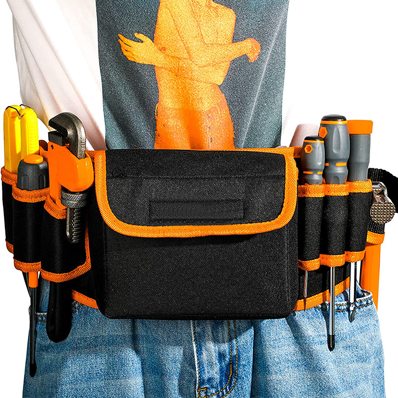 Manufacturer's High-Voltage Electric Work Tool Storage Waist Bag Oxford Cloth Tool Bag Garden Pruning Tool Bag