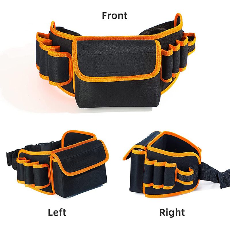 Manufacturer's High-Voltage Electric Work Tool Storage Waist Bag Oxford Cloth Tool Bag Garden Pruning Tool Bag