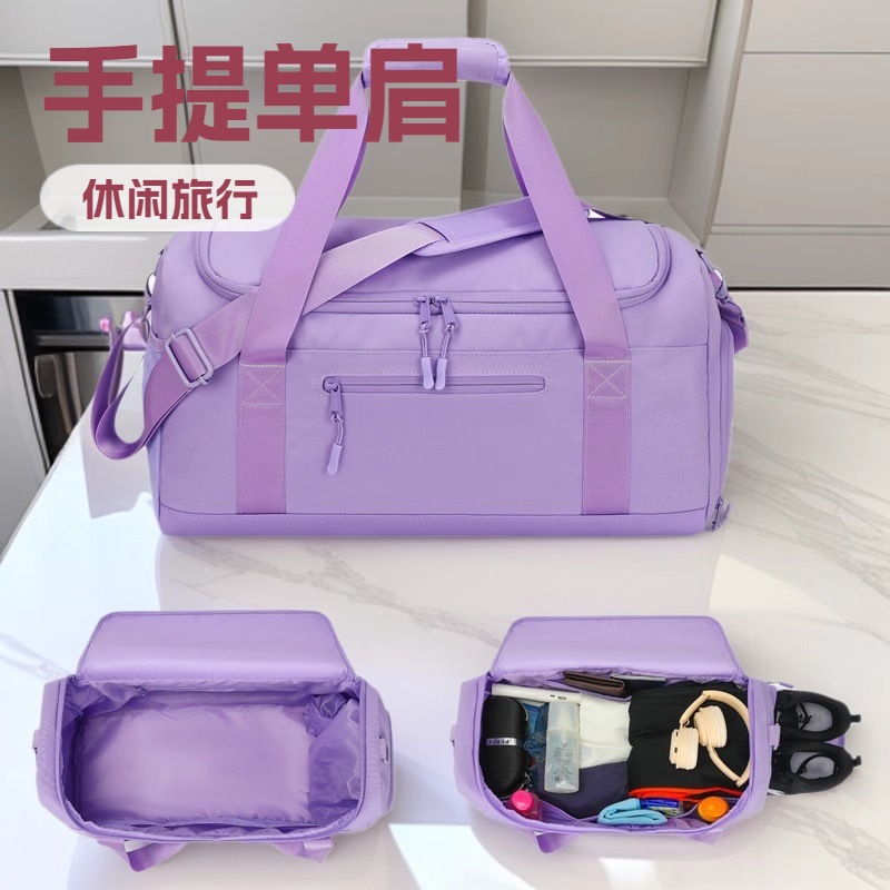 Factory Travel Bag Large Capacity Fitness Yoga Storage Bag Business Trip Luggage Bag Sports Portable Shoulder Bag