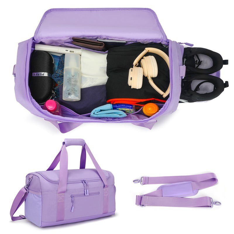 Factory Travel Bag Large Capacity Fitness Yoga Storage Bag Business Trip Luggage Bag Sports Portable Shoulder Bag