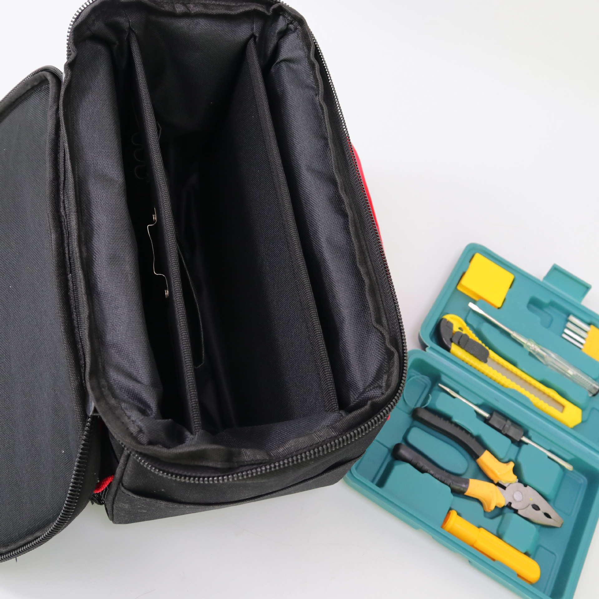 Multifunctional Oxford Cloth Electrician Handbag Wear-Resistant Thickened Large Capacity Hardware Repair Bag Three-Dimensional Tool Bag Wholesale