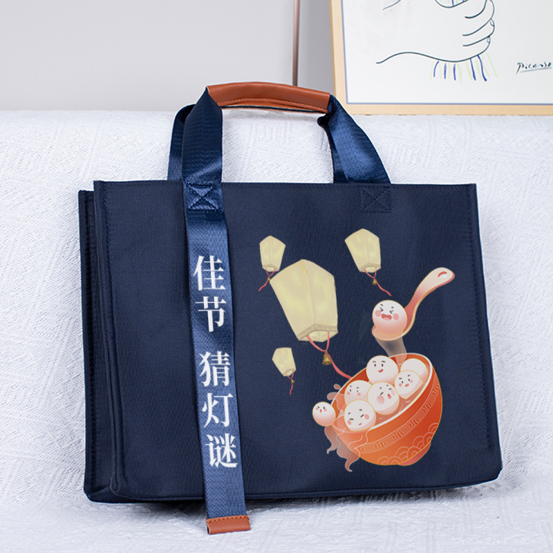 Oxford Canvas Bag Canvas Bag for Women 2025 Promotional Event Cross-Body Tote Bag Satchel Spring Festival Style