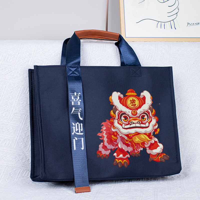 Oxford Canvas Bag Canvas Bag for Women 2025 Promotional Event Cross-Body Tote Bag Satchel Spring Festival Style