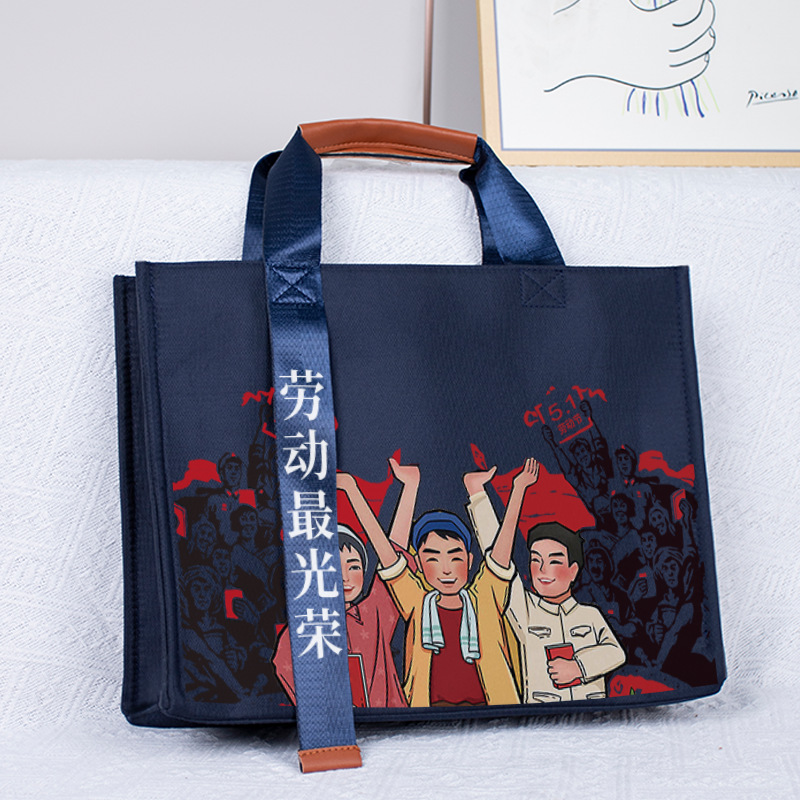 Oxford Canvas Bag Canvas Bag for Women 2025 Promotional Event Cross-Body Tote Bag Satchel Spring Festival Style