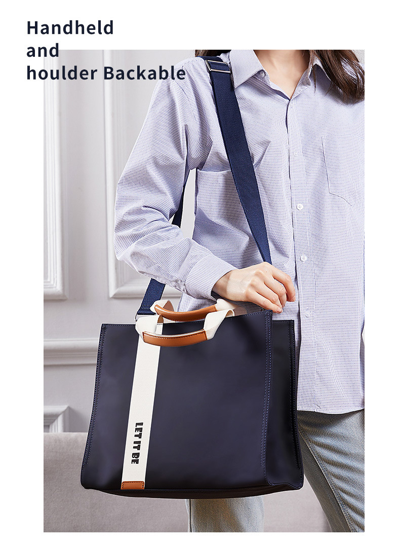 Oxford Canvas Bag Canvas Bag for Women 2025 Promotional Event Cross-Body Tote Bag Satchel Spring Festival Style