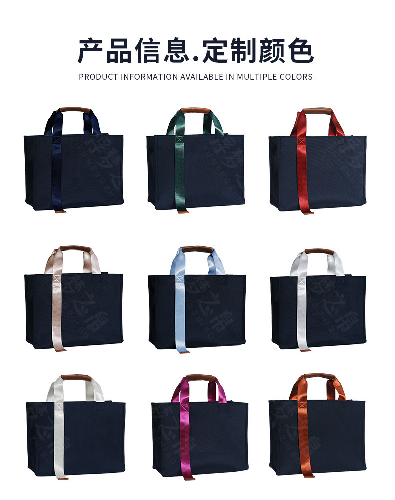 Oxford Canvas Bag Canvas Bag for Women 2025 Promotional Event Cross-Body Tote Bag Satchel Spring Festival Style