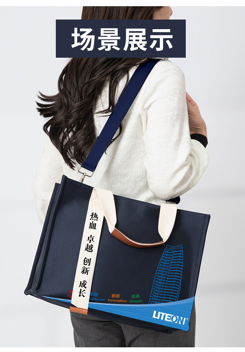 Oxford Canvas Bag Canvas Bag for Women 2025 Promotional Event Cross-Body Tote Bag Satchel Spring Festival Style