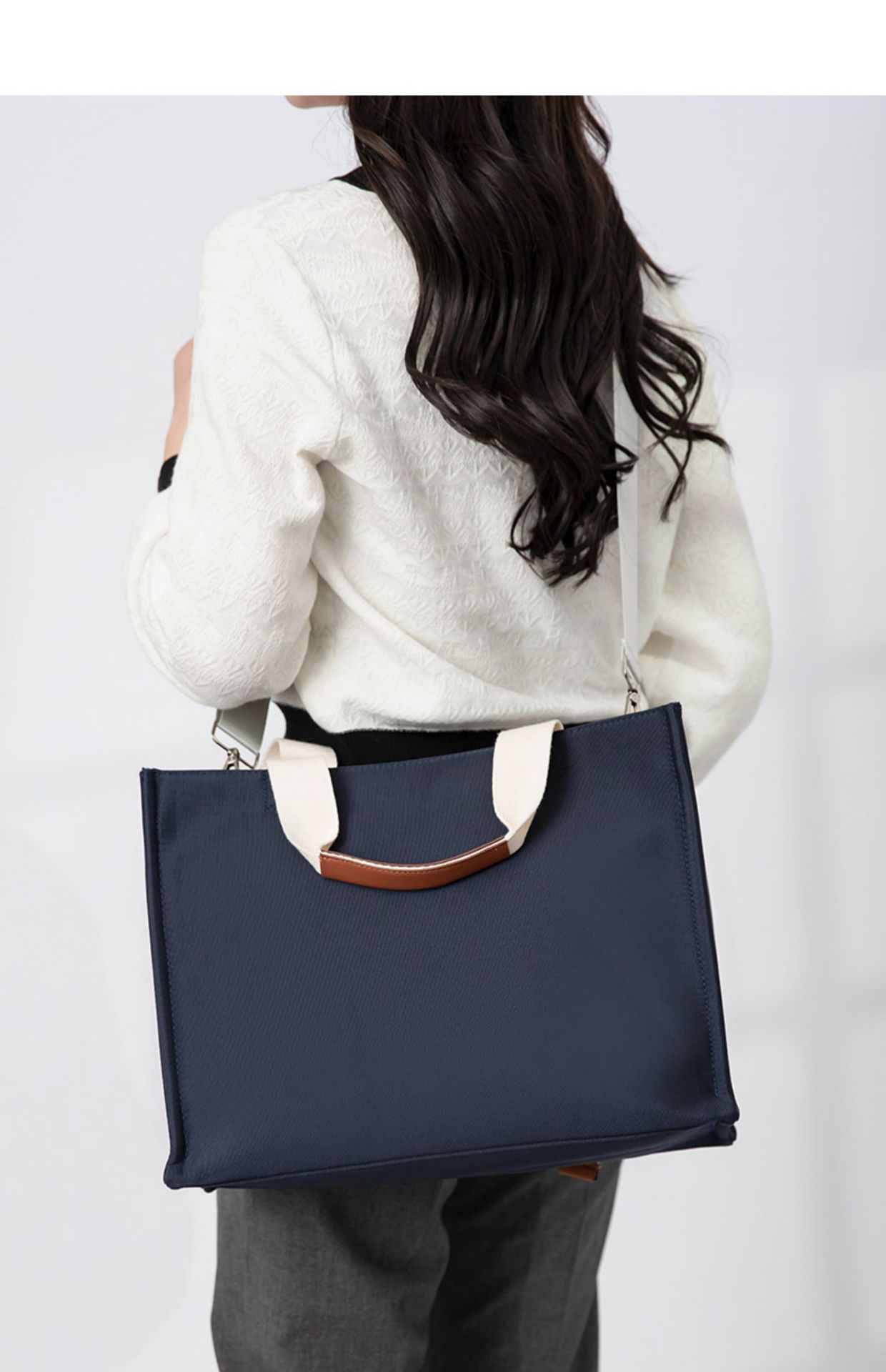 Oxford Canvas Bag Canvas Bag for Women 2025 Promotional Event Cross-Body Tote Bag Satchel Spring Festival Style