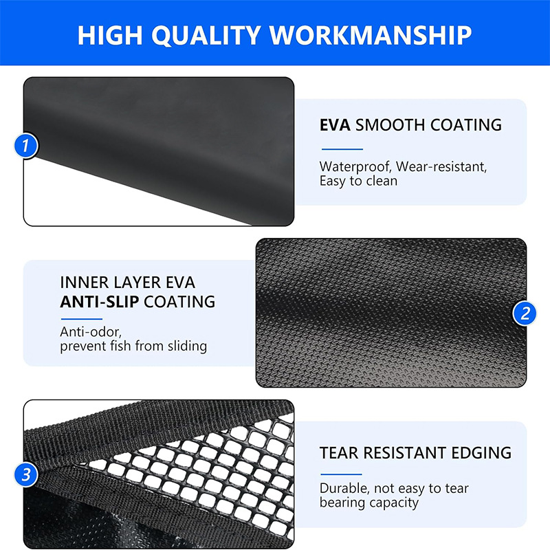 Cross-Border E-Commerce Outdoor Sea Fishing Fishing Bag Fish Weight Bag Foldableing Mesh Weight Hanging Bag Anti-Run Fishing Gear Bag