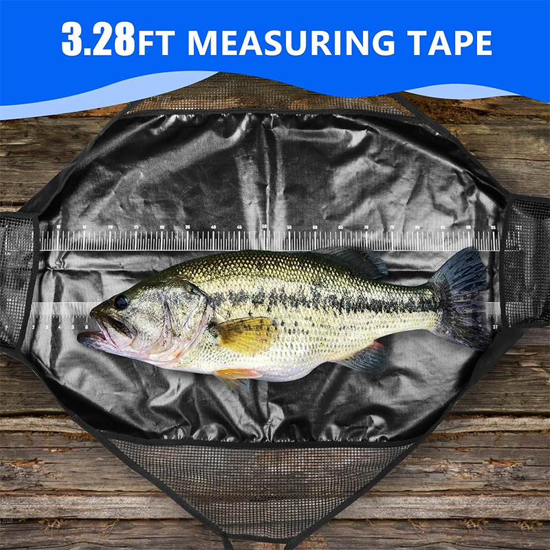 Cross-Border E-Commerce Outdoor Sea Fishing Fishing Bag Fish Weight Bag Foldableing Mesh Weight Hanging Bag Anti-Run Fishing Gear Bag
