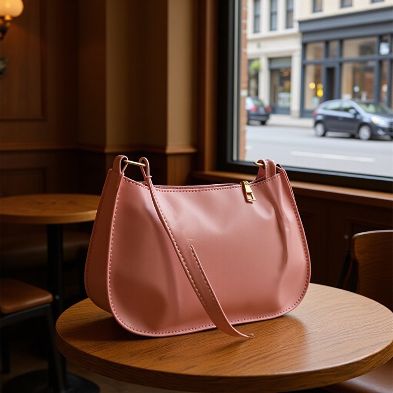 Trendy Minimalist Fashion Women's Bag for Daily Use, Handbag, Shoulder Bag, Underarm Bag, Ins Gentle Korean Version Manufacturer
