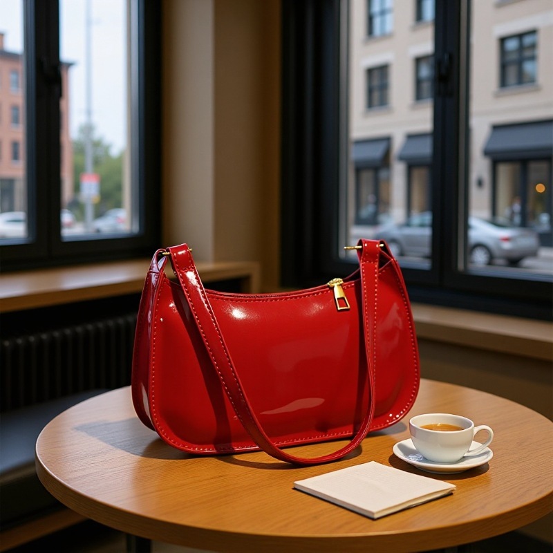 Trendy Minimalist Fashion Women's Bag for Daily Use, Handbag, Shoulder Bag, Underarm Bag, Ins Gentle Korean Version Manufacturer