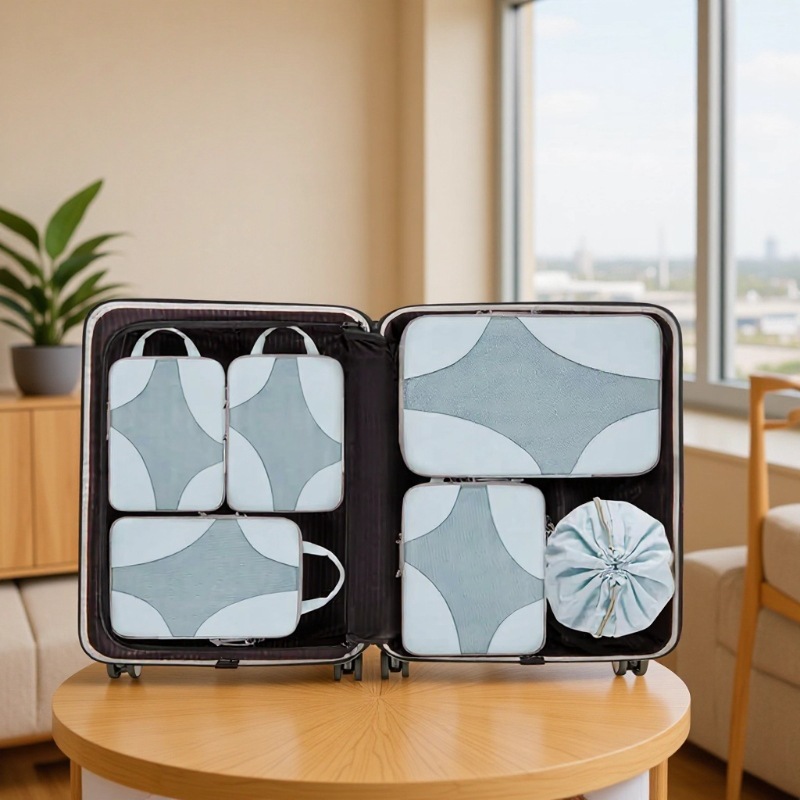 Bagsmart Travel Compression Storage Bag, Luggage Storage Bag, Suitable for Cruises, Lightweight and Luxurious Compression