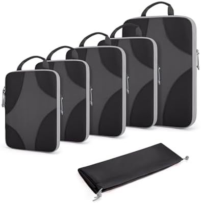 Bagsmart Travel Compression Storage Bag, Luggage Storage Bag, Suitable for Cruises, Lightweight and Luxurious Compression
