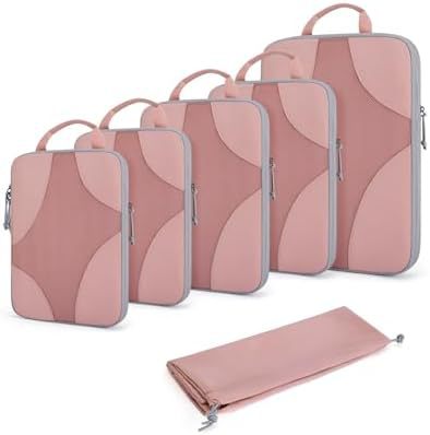 Bagsmart Travel Compression Storage Bag, Luggage Storage Bag, Suitable for Cruises, Lightweight and Luxurious Compression