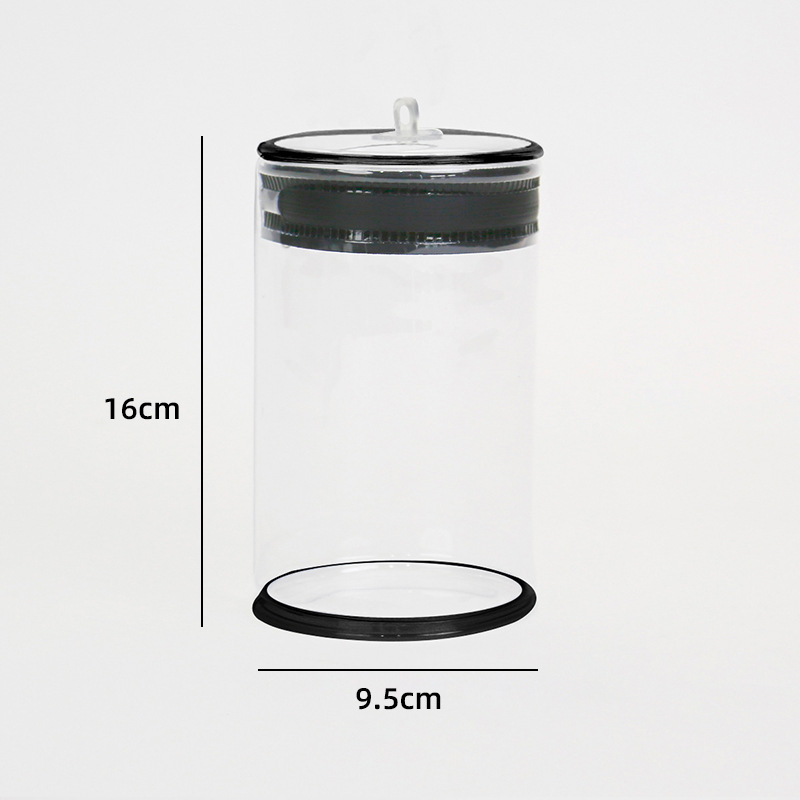 Labubu Canned Baby Walking Bag 12Cm16Cm Plush Doll Barrel Bag Transparent Thickeneded Pvc Storage Doll Bag