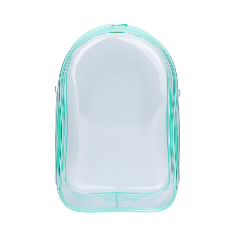 20cm Cotton Doll Walking Bag Transparent Pvc Storage Dustproof Protective Cover Single Shoulder Strap Winter Movement Doll Bag