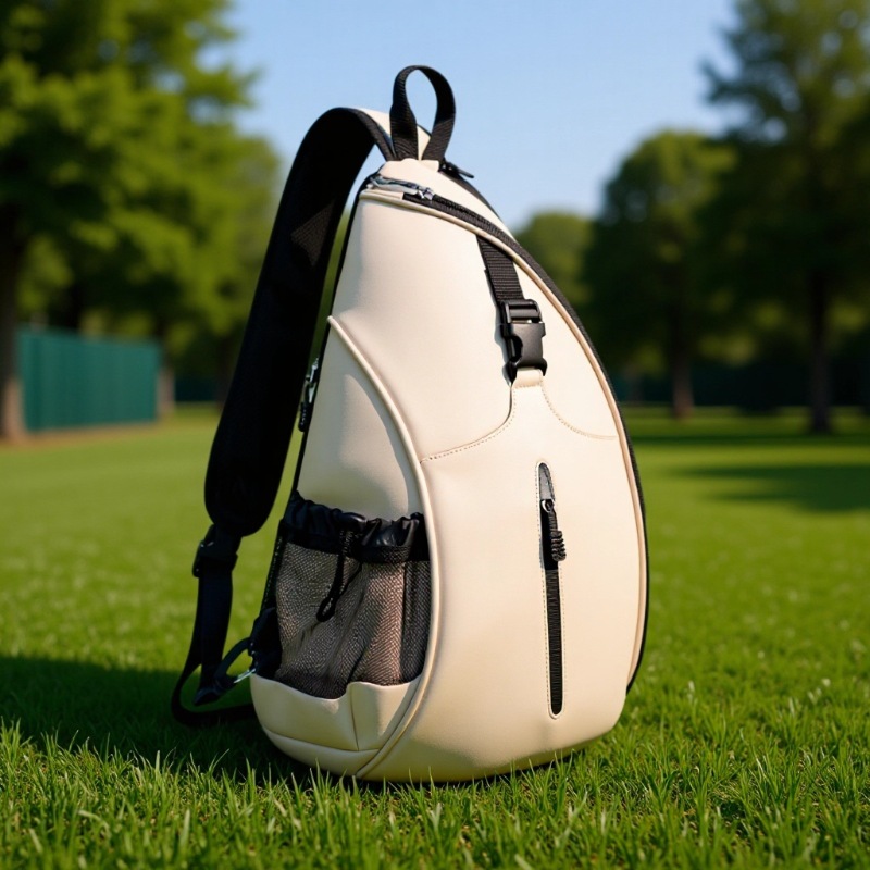 Sports Large-Capacity Diving Material Pickleball Racket Bag Multi-Functional Shoulder Tennis Bag Handbag Tennis Badminton Bag