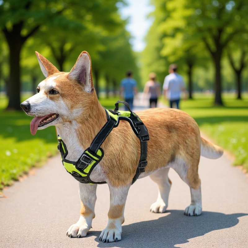 Factory Dog ​​Leash, Cross-Border Anti-Shedding Pet Harness, Durable Dog Harness