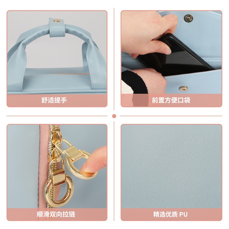 Bsci Factory Wholesale Travel Toiletry Bag Multifunctional Portable Toiletry Bag Foldable Toiletry Bag