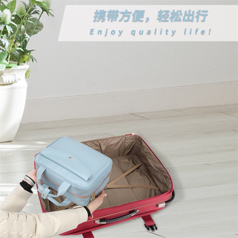 Bsci Factory Wholesale Travel Toiletry Bag Multifunctional Portable Toiletry Bag Foldable Toiletry Bag
