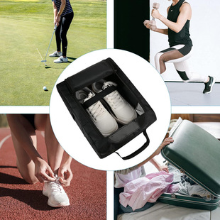 Shenzhen Factory Produces Polyester Shoe Bags, Multifunctional Golf Shoe Bags, Dustproof and Waterproof Storage Bags, Travel Shoe Bags