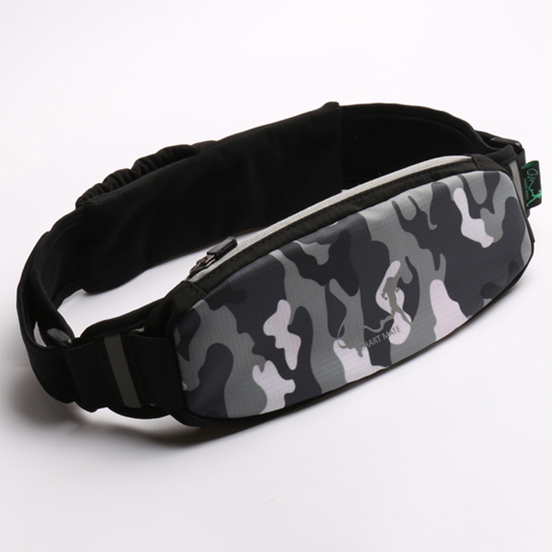 Outdoor Running Waist Bag Multifunctional Sports Bag Water Bottle Camouflage Belt Waterproof Outdoor Invisible Personal Mobile Phone Bag for Men and Women