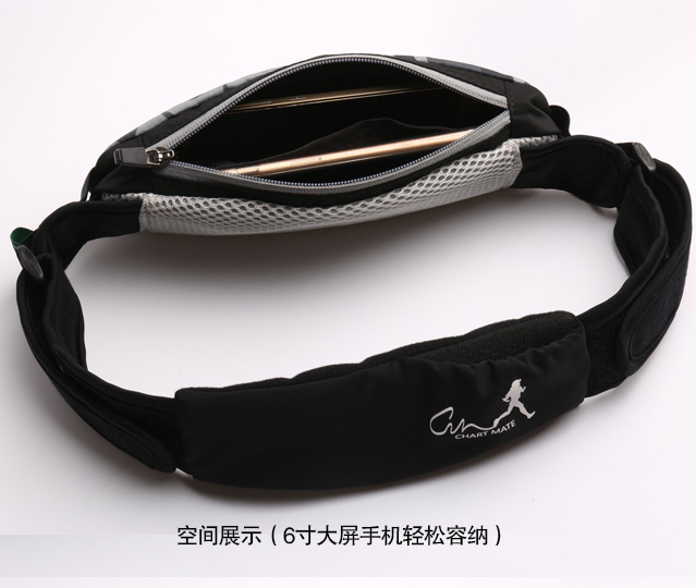 Outdoor Running Waist Bag Multifunctional Sports Bag Water Bottle Camouflage Belt Waterproof Outdoor Invisible Personal Mobile Phone Bag for Men and Women