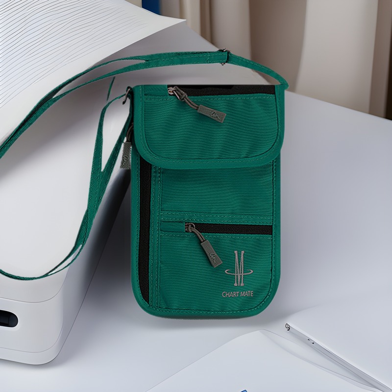 Japanese Anti-Theft Id Storage Bag Multi-Functional Portable Passport Holder Ticket Card Bag Crossbody Mobile Phone Bag