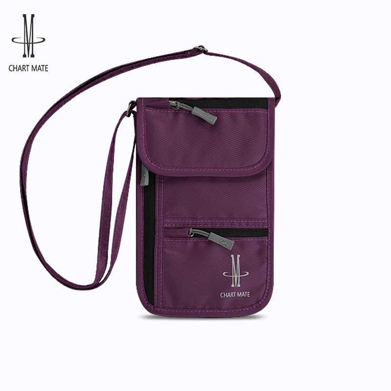 Japanese Anti-Theft Id Storage Bag Multi-Functional Portable Passport Holder Ticket Card Bag Crossbody Mobile Phone Bag