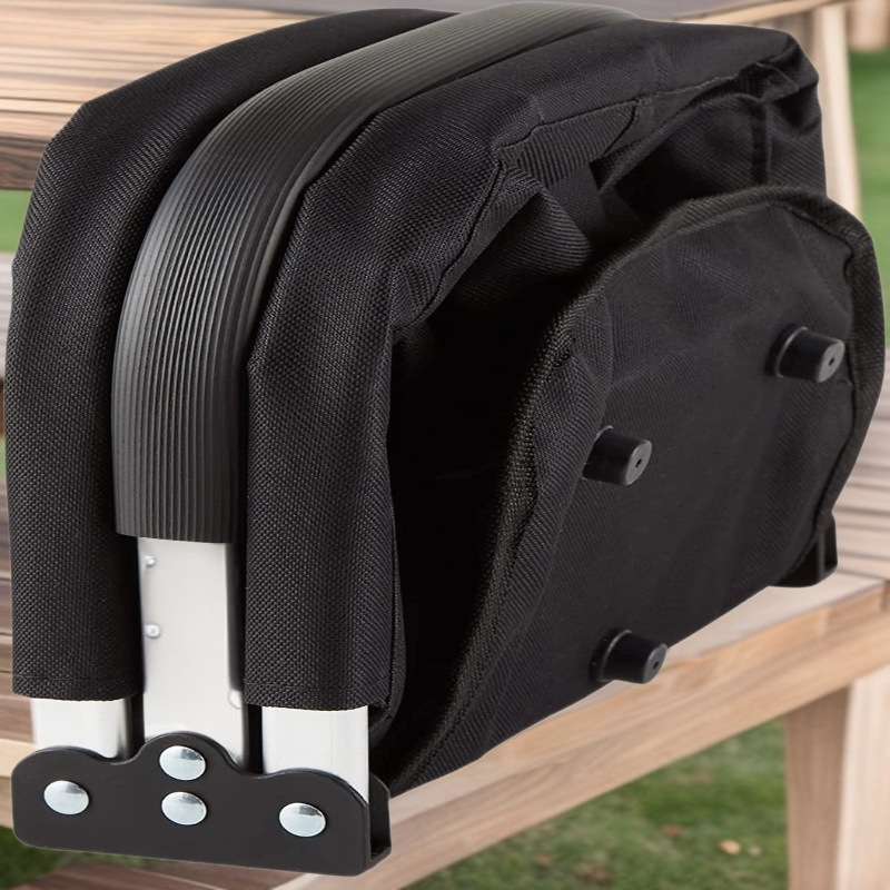 Cross-Border Amazon Best-Selling Foldable Shopping Basket Aluminum Frame Durable Shopping Basket Storage Basket Picnic Basket New
