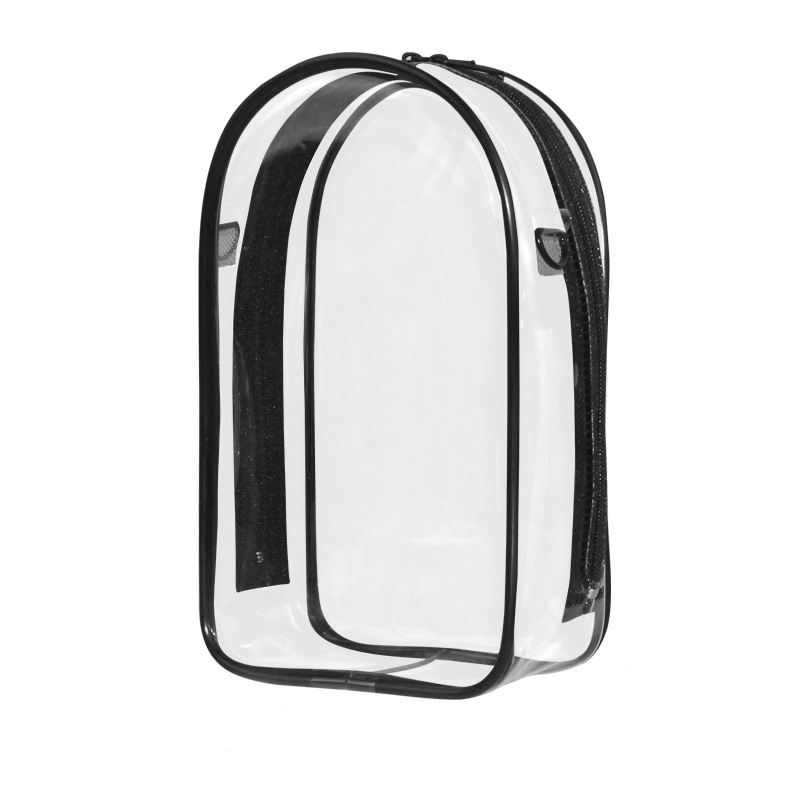 Labubu Crossbody Baby Carrier Bag with D-Ring, Can Be Hung, Transparent Pvc Dustproof Bag, Compatible with First and Third Generation 18.5cm Labubu Doll Bag
