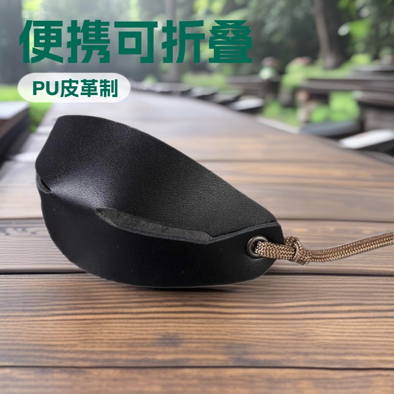 Cross-Border Hot-Selling Leather Slingshot Holster, Sports Tactical Outdoor Slingshot Bag, Shepherd's Old-Fashioned Slingshot Trebuchet