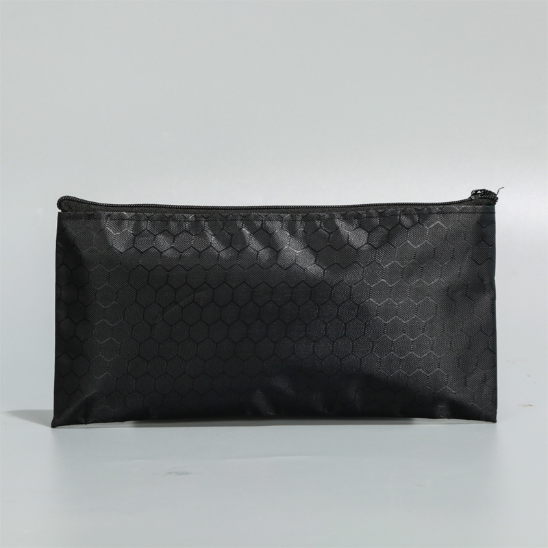 A4 Football Pattern Oxford Cloth Document Bag Wholesale Waterproof Thickened Zipper Storage Bag Colorful Portable Coin Purse