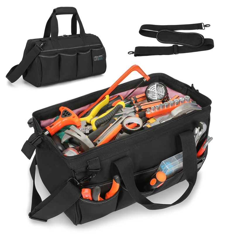 Cross-Border E-Commerce Hot-Selling Tool Bag Thickened Heavy-Duty Tool Bag Hardware Storage Bag Portable Gardening Portable Tool Bag